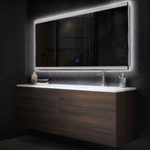 Espejo LED Rectangular | Botón táctil | Luz blanca neutra - Reyze Seria Edge Model 8